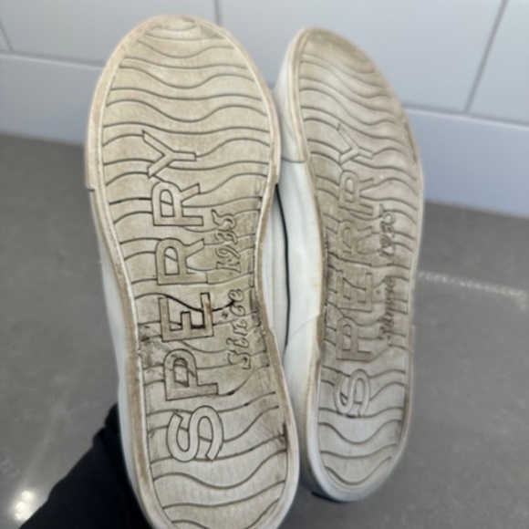 Sperry Women’s Pier View Seacoast White On Canvas Sneakers Size 7.5 - Picture 8 of 8